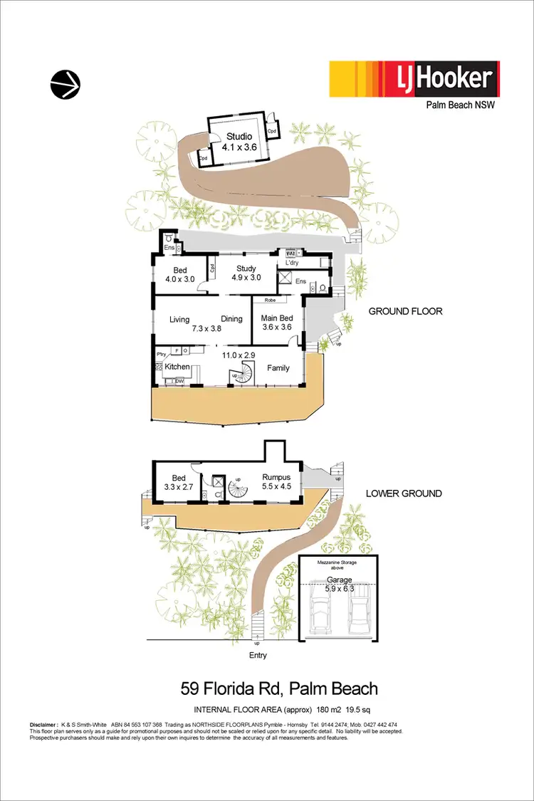Floorplan of Homely house listing, 59 Florida Road, Palm Beach NSW 2108