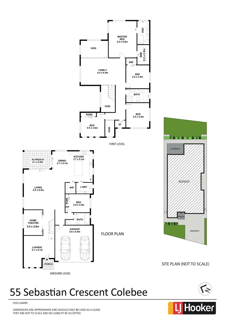 Floorplan of Homely house listing, 55 Sebastian Crescent, Colebee NSW 2761