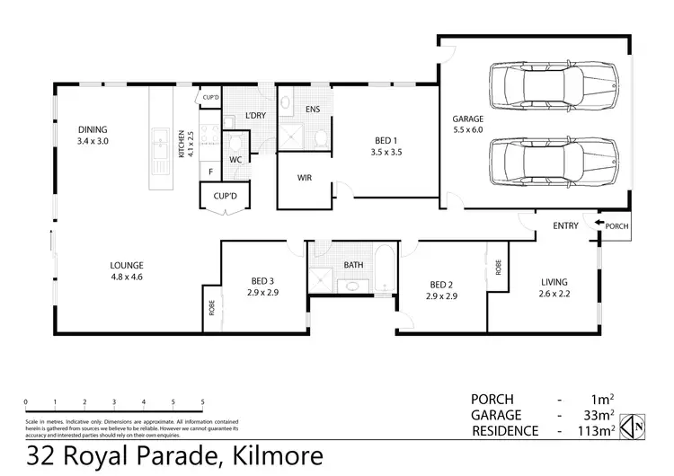 Floorplan of Homely house listing, 32 Royal Parade, Kilmore VIC 3764