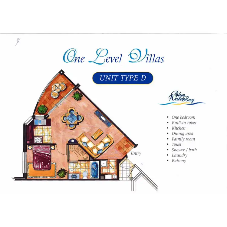Floorplan of Homely unit listing, 65/150 Marine Parade, Southport QLD 4215