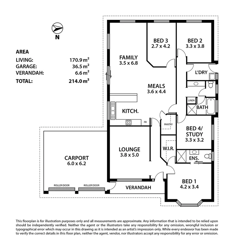 Floorplan of Homely house listing, 6 Lorikeet Road, Mount Barker SA 5251