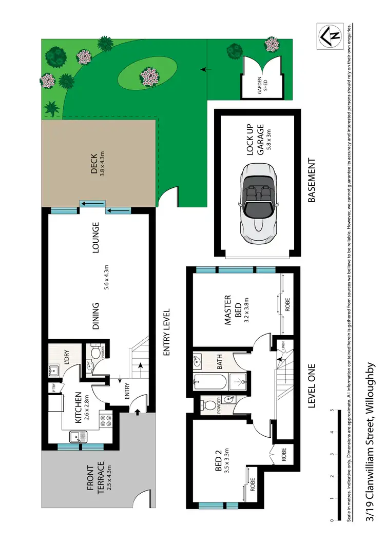 Floorplan of Homely unit listing, 3/19 Clanwilliam Street, Willoughby NSW 2068
