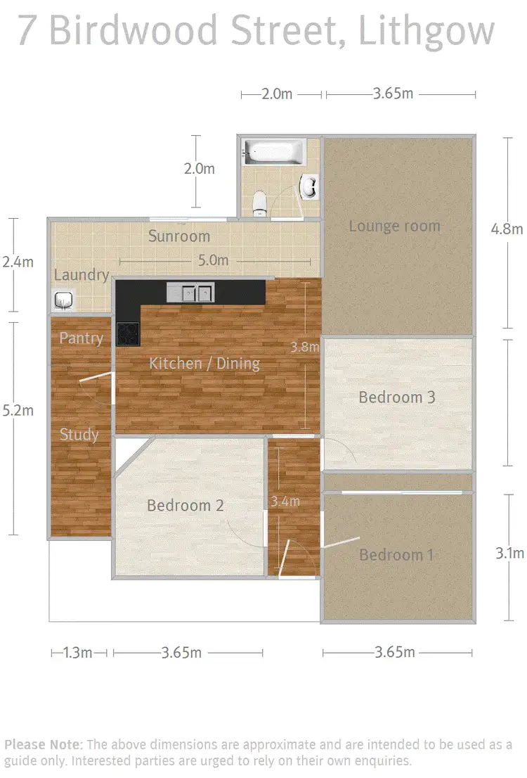 Floorplan of Homely house listing, 7 Birdwood Street, Lithgow NSW 2790