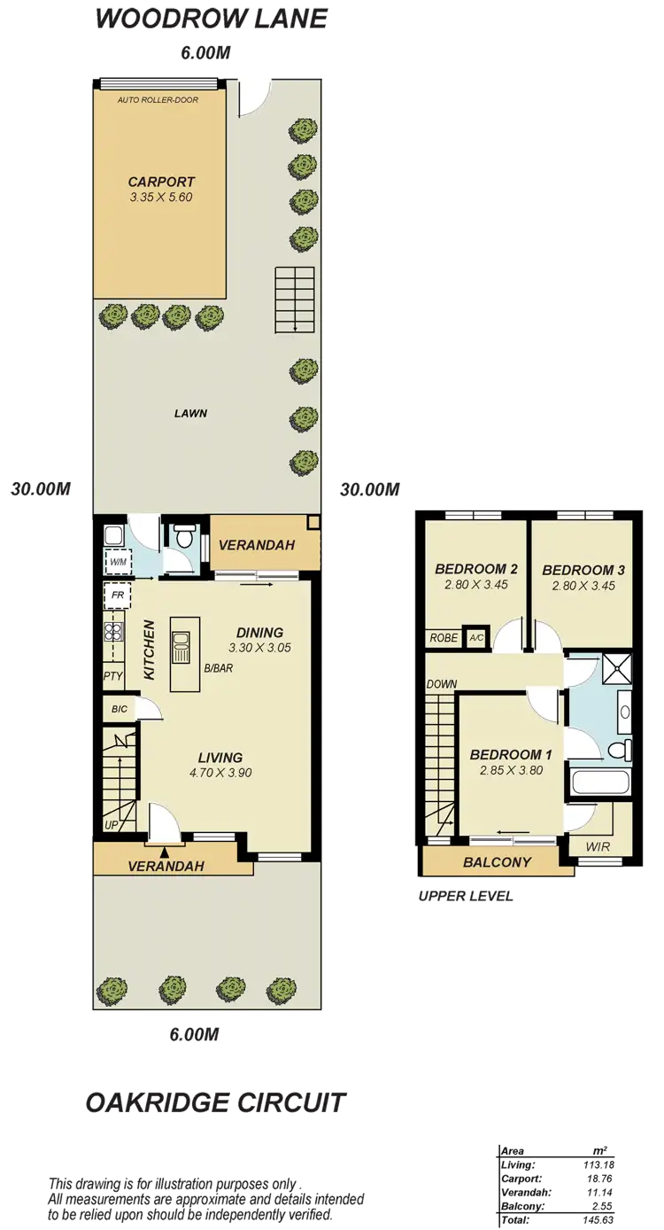 Floorplan of Homely house listing, 13 Oakridge Circuit, Golden Grove SA 5125