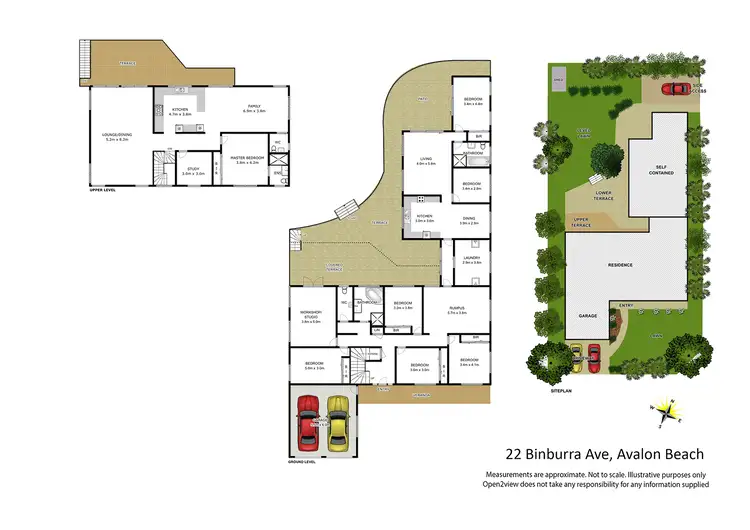 Floorplan of Homely house listing, 22 Binburra Avenue, Avalon Beach NSW 2107