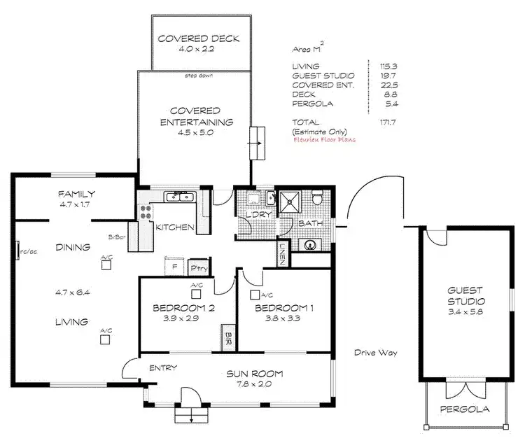 Floorplan of Homely house listing, 75 Colman Road, Goolwa South SA 5214