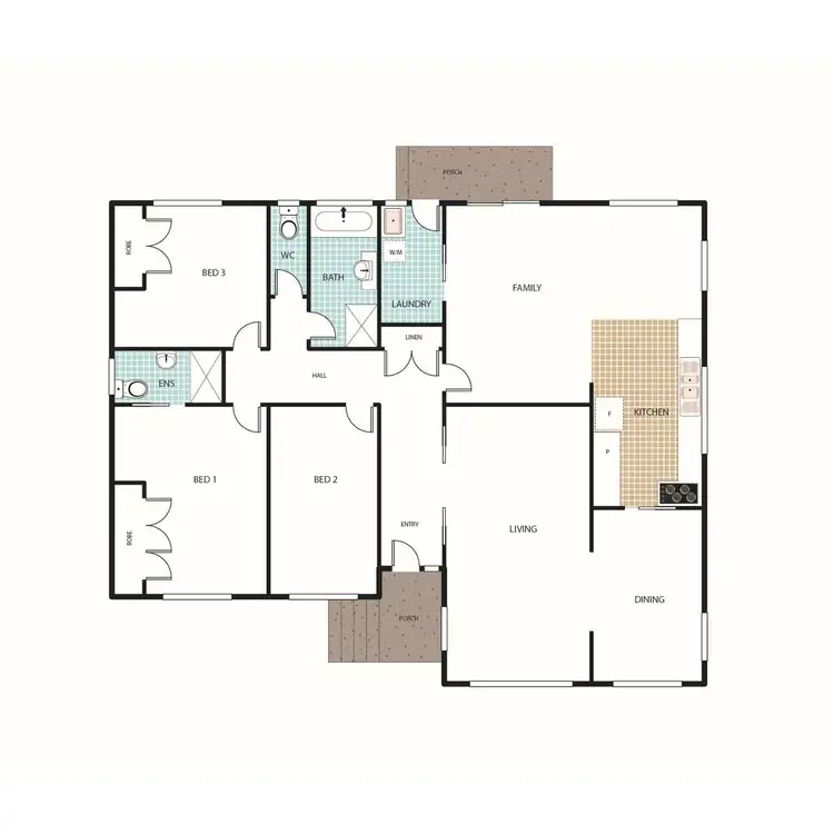 Floorplan of Homely house listing, 207 Chuculba Crescent, Giralang ACT 2617