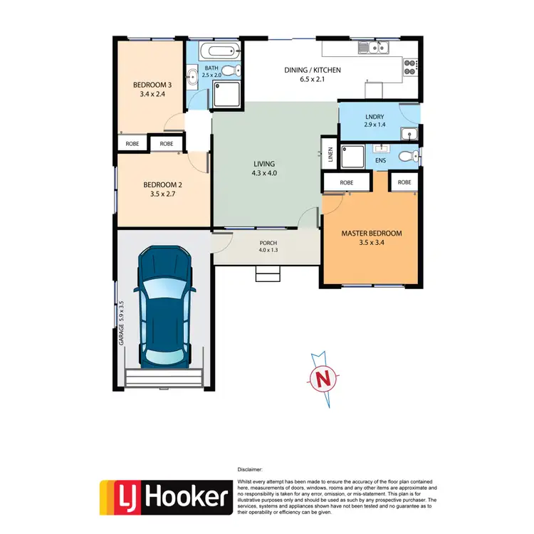 Floorplan of Homely house listing, 40 Gregory Street, Glendenning NSW 2761