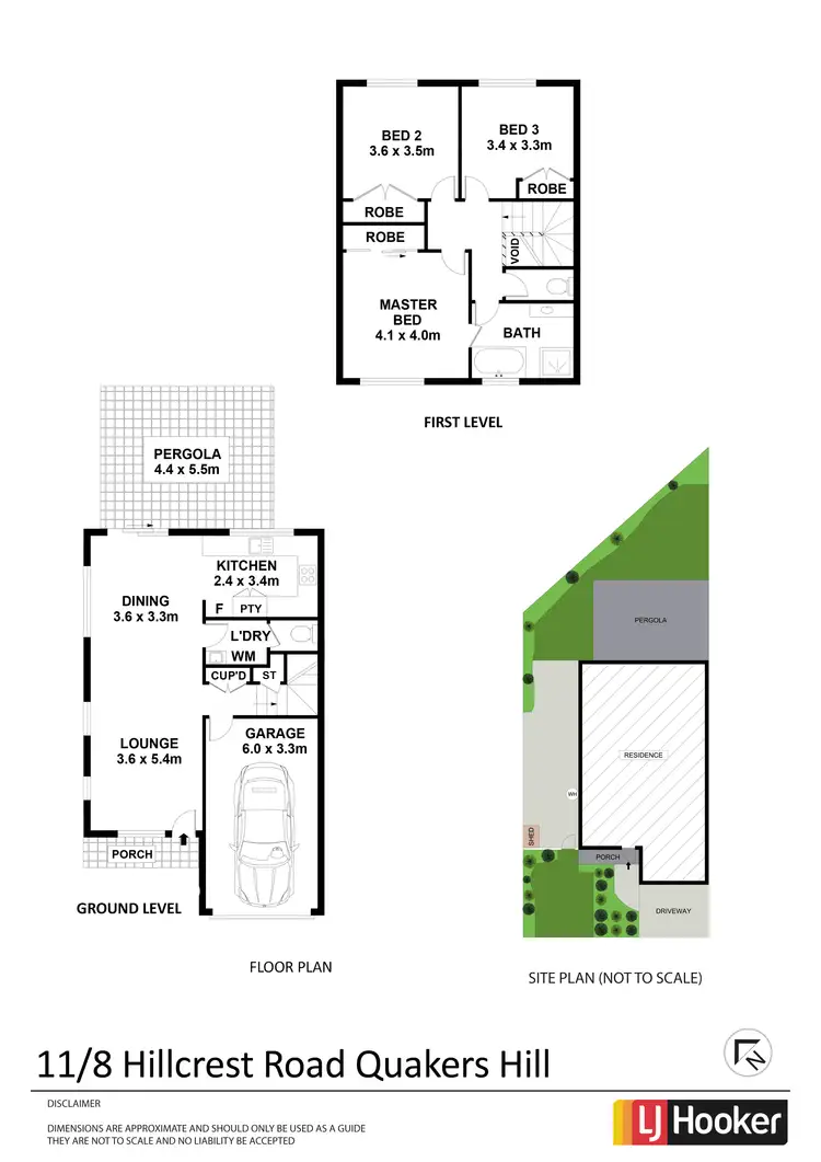 Floorplan of Homely house listing, 11/8 Hillcrest Road, Quakers Hill NSW 2763