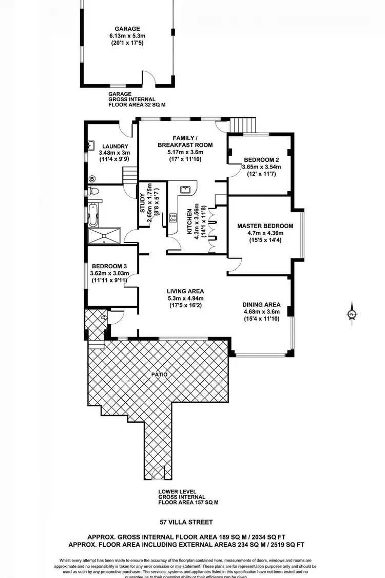 Floorplan of Homely house listing, 57 Villa Street, Annerley QLD 4103