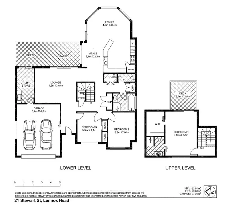 Floorplan of Homely townhouse listing, 21A Stewart Street, Lennox Head NSW 2478
