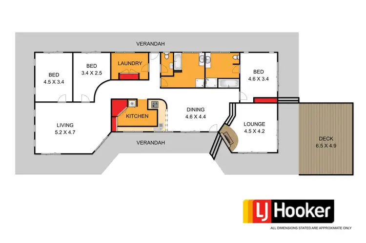 Floorplan of Homely rural property listing, 120 Chambers Road, Bruthen VIC 3885