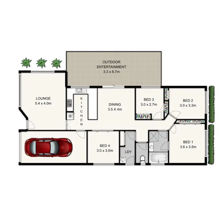Floorplan of Homely house listing, 38 Laguna Circuit, Tingalpa QLD 4173