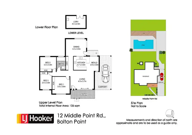 Floorplan of Homely house listing, 12 Middle Point Road, Bolton Point NSW 2283