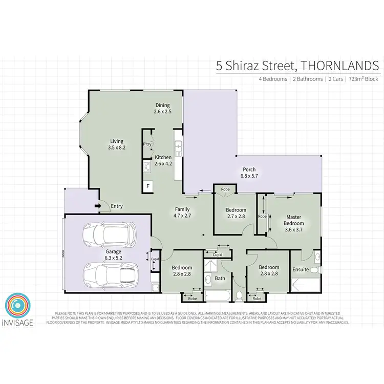 Floorplan of Homely house listing, 5 Shiraz Street, Thornlands QLD 4164