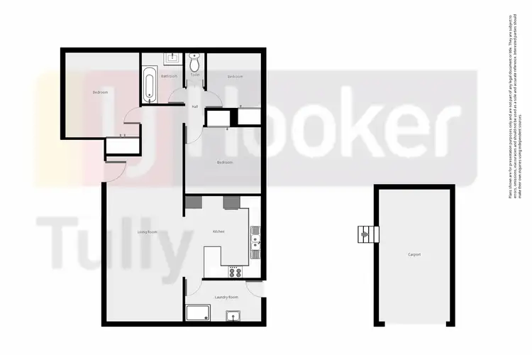 Floorplan of Homely house listing, 2 McQuillen Street, Tully QLD 4854