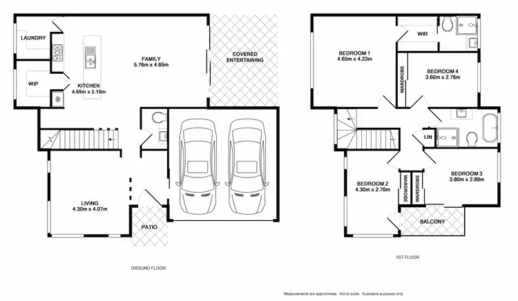 Floorplan of Homely house listing, 66B Longhurst Street, Oran Park NSW 2570