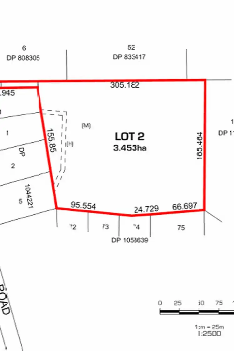 Floorplan of Homely land listing, 394 Richmond Hill Road, Richmond Hill NSW 2480