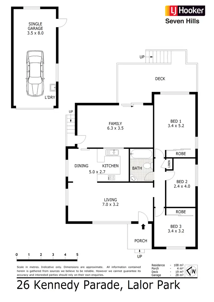 Floorplan of Homely house listing, 26 Kennedy Parade, Lalor Park NSW 2147