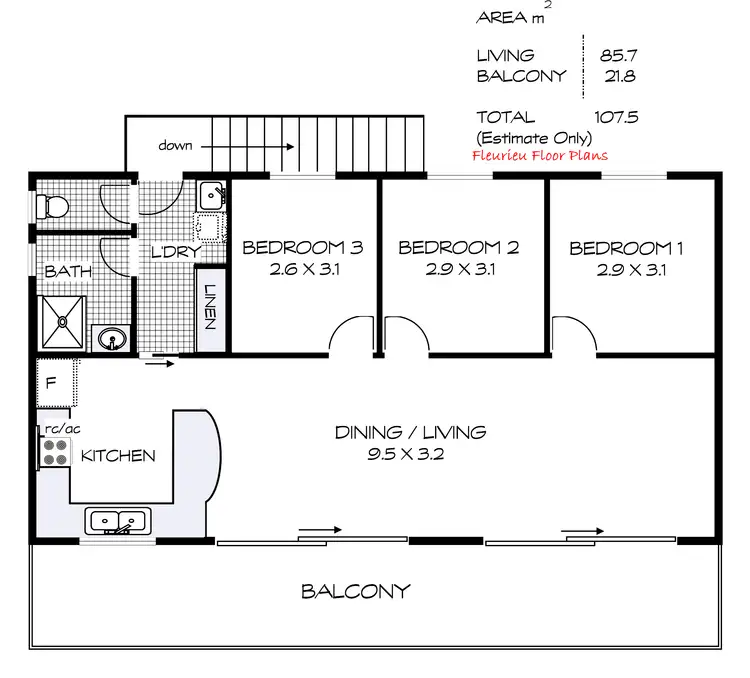 Floorplan of Homely house listing, 2B Osborne Street, Goolwa SA 5214