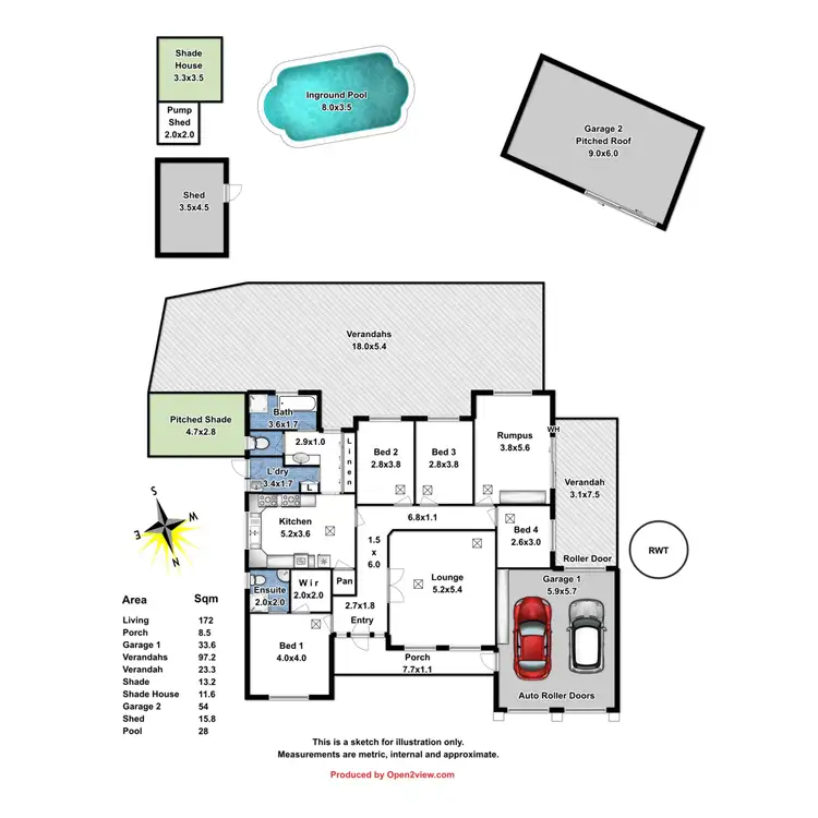 Floorplan of Homely house listing, 13 Freeman Court, Gawler East SA 5118