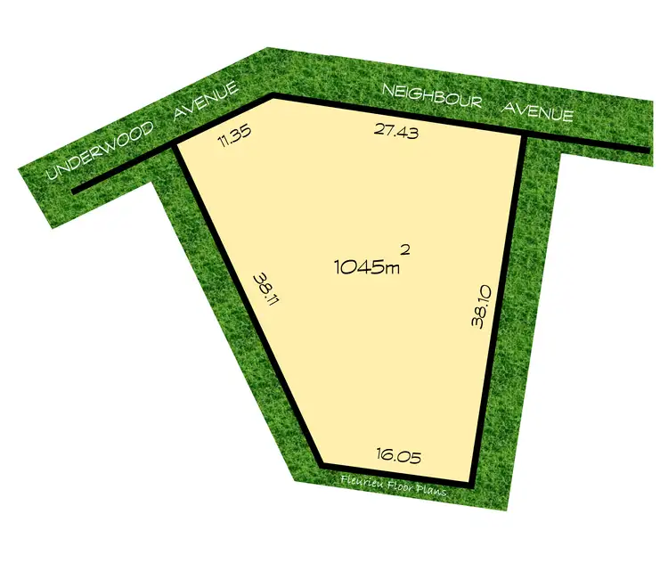 Floorplan of Homely land listing, 11 Neighbour Avenue, Goolwa Beach SA 5214