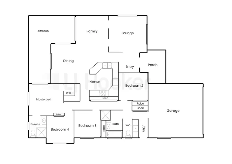 Floorplan of Homely house listing, 14 Duroby Street, Harrington NSW 2427