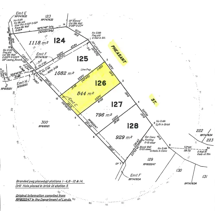 Floorplan of Homely land listing, 26 Pheasant Street, Bayview Heights QLD 4868