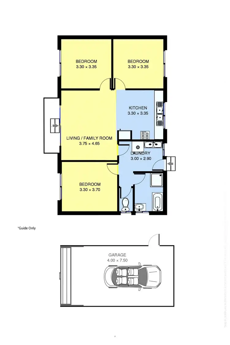 Floorplan of Homely house listing, 408 Ibbotson Street, St Leonards VIC 3223
