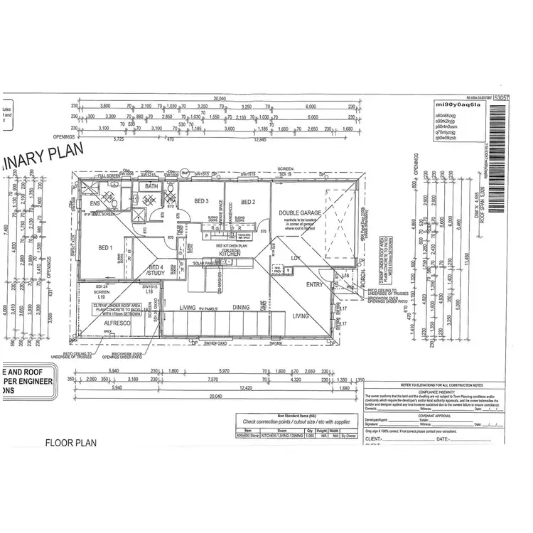 Floorplan of Homely house listing, 34 Girraween Crescent, Capalaba QLD 4157