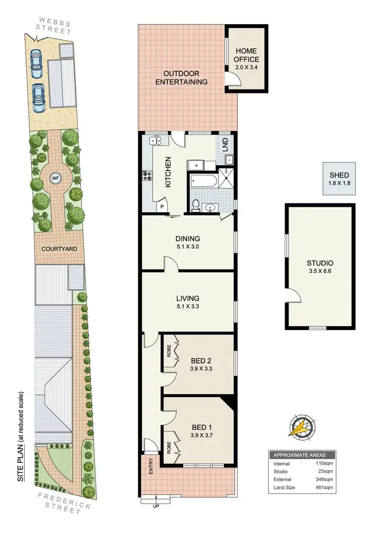 Floorplan of Homely house listing, 79 Frederick Street, Ashfield NSW 2131