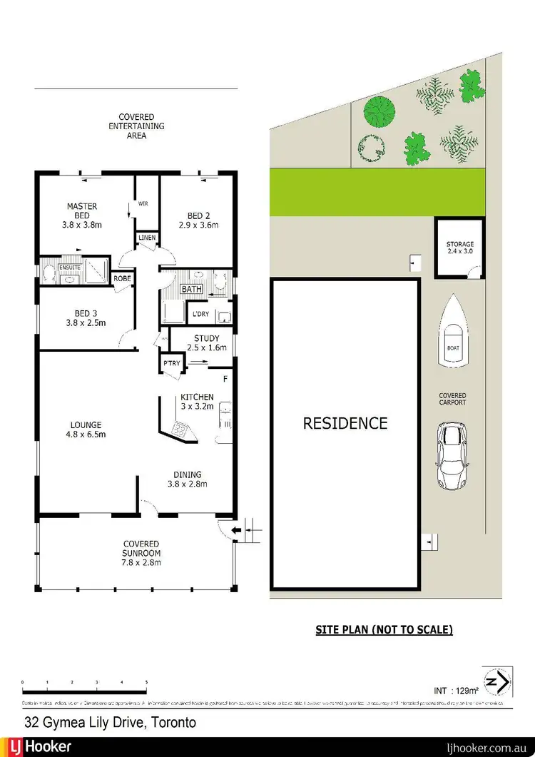 Floorplan of Homely house listing, 32 Gymea Lily Drive, Toronto NSW 2283