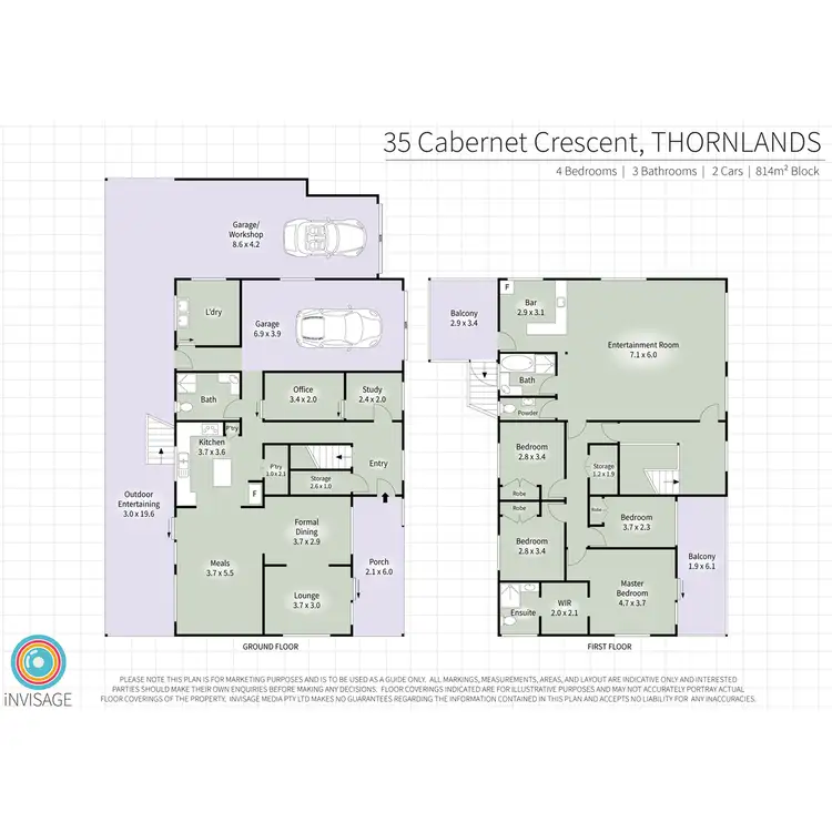 Floorplan of Homely house listing, 35 Cabernet Crescent, Thornlands QLD 4164