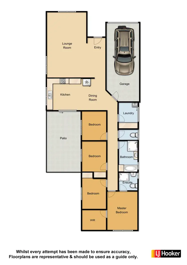 Floorplan of Homely house listing, 22 Orchid Crescent, Fitzgibbon QLD 4018