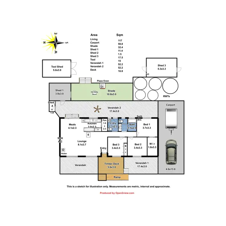 Floorplan of Homely house listing, 54 Main North Road, Rhynie SA 5412
