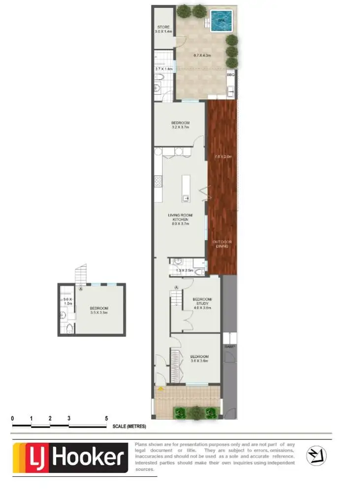 Floorplan of Homely house listing, 7 Hawksley Street, Waterloo NSW 2017