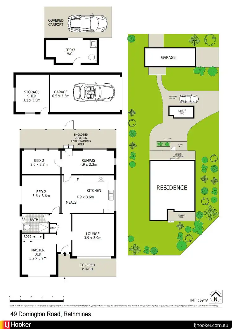 Floorplan of Homely house listing, 49 Dorrington Road, Rathmines NSW 2283