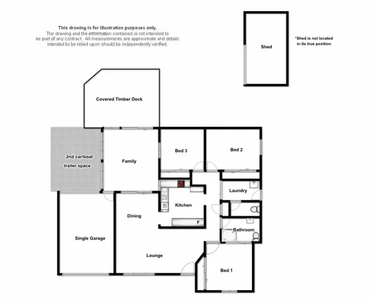 Floorplan of Homely house listing, 6 Janice Court, Goonellabah NSW 2480