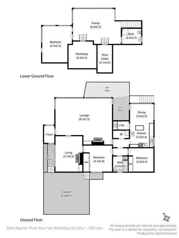 Floorplan of Homely house listing, 10 Ellington Road, Sandy Bay TAS 7005