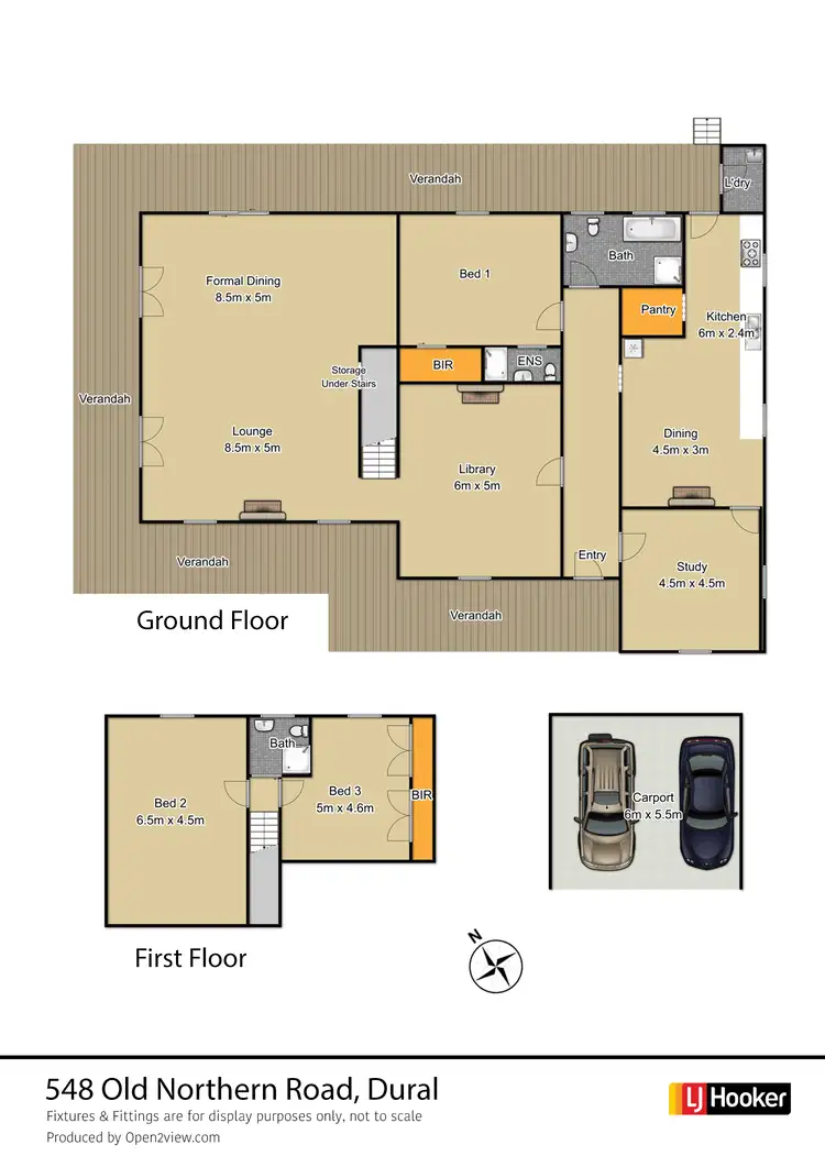 Floorplan of Homely house listing, 548 Old Northern Road, Dural NSW 2158