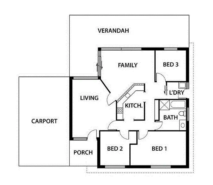 Floorplan of Homely house listing, 3/25 Fletcher Road, Mount Barker SA 5251