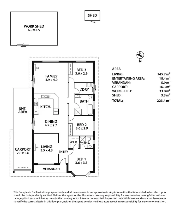 Floorplan of Homely house listing, 9 Finlayson Street, Mount Barker SA 5251