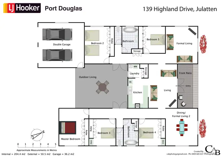 Floorplan of Homely house listing, 139 Highland Drive, Julatten QLD 4871