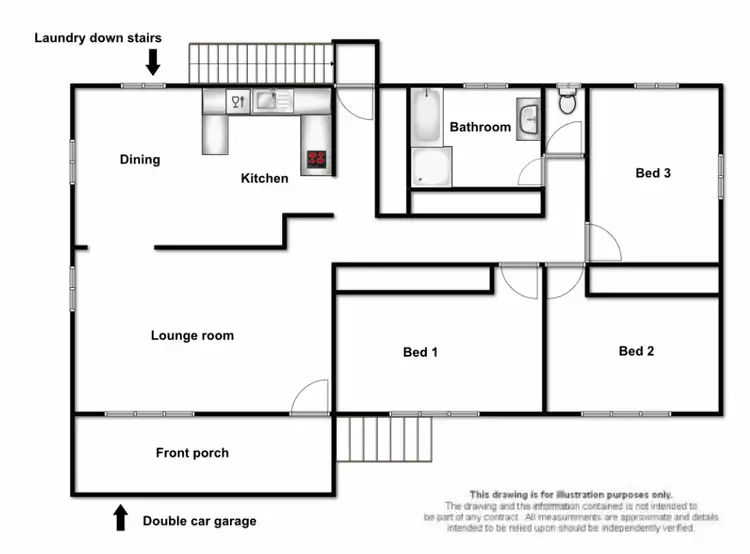 Floorplan of Homely house listing, 9 D'Arcy Drive, Goonellabah NSW 2480