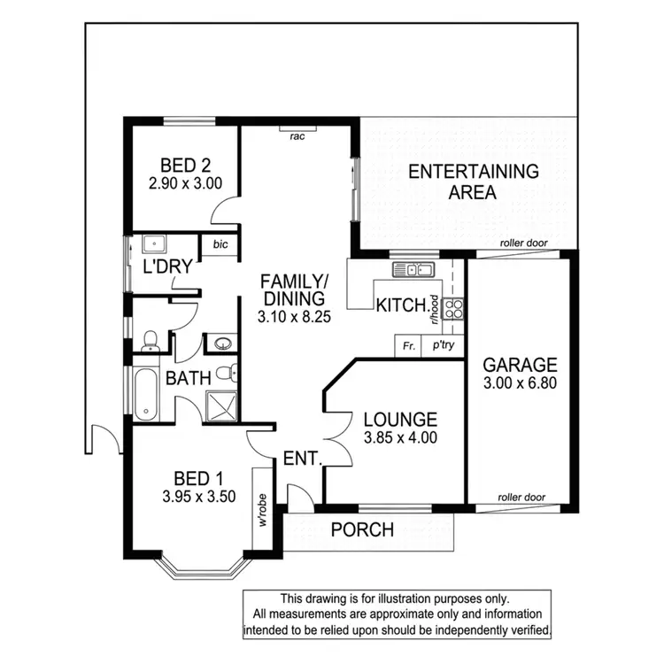 Floorplan of Homely villa listing, 1/5 Plymouth Avenue, Sturt SA 5047