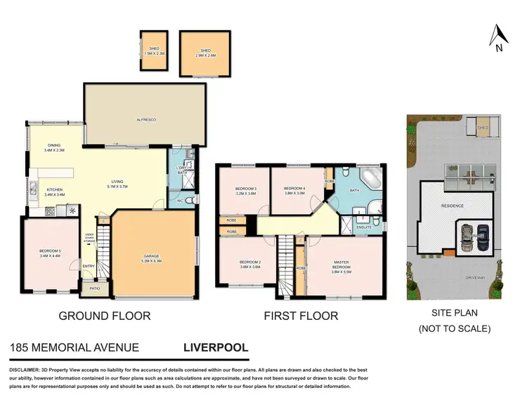 Floorplan of Homely house listing, 185 Memorial Avenue, Liverpool NSW 2170