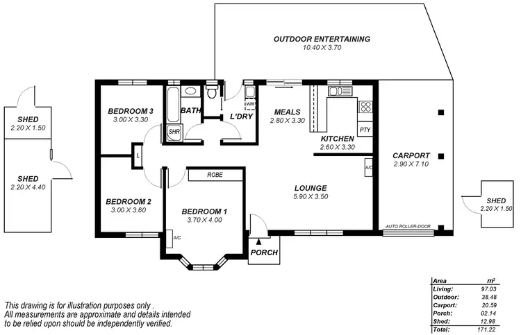 Floorplan of Homely house listing, 4 Susan Road, Nairne SA 5252