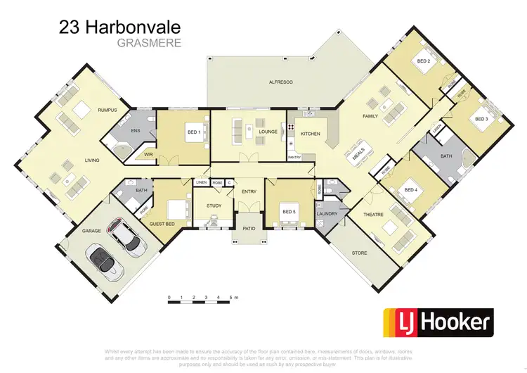 Floorplan of Homely house listing, 23 Harben Vale Circuit, Grasmere NSW 2570