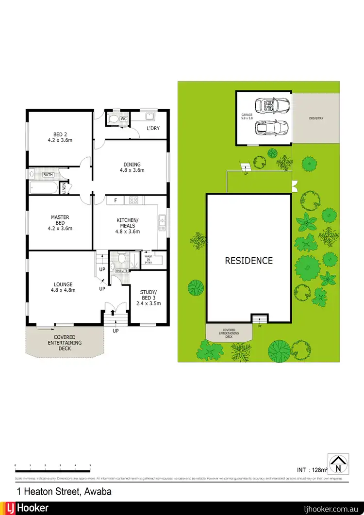 Floorplan of Homely house listing, 1 Heaton Street, Awaba NSW 2283