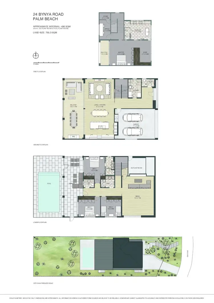 Floorplan of Homely house listing, 24 Bynya Road, Palm Beach NSW 2108